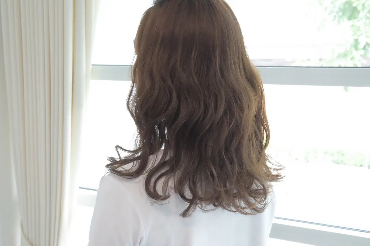 波巻きも可愛い!