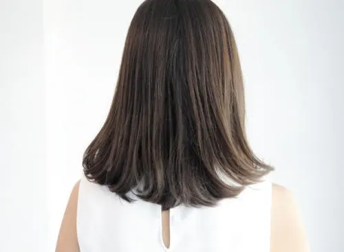自然体でシンプルなhair