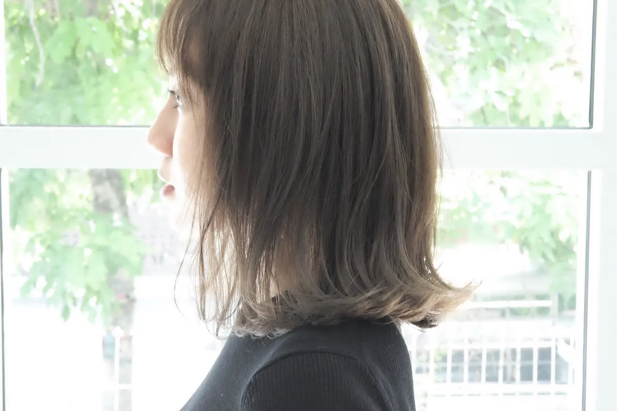 【ブリーチなし】でも透けるcolor