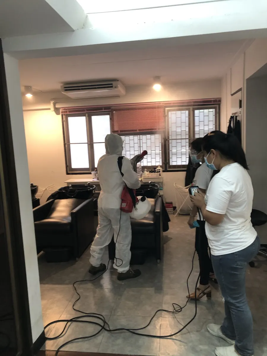 【コロナ対策】店内定期消毒